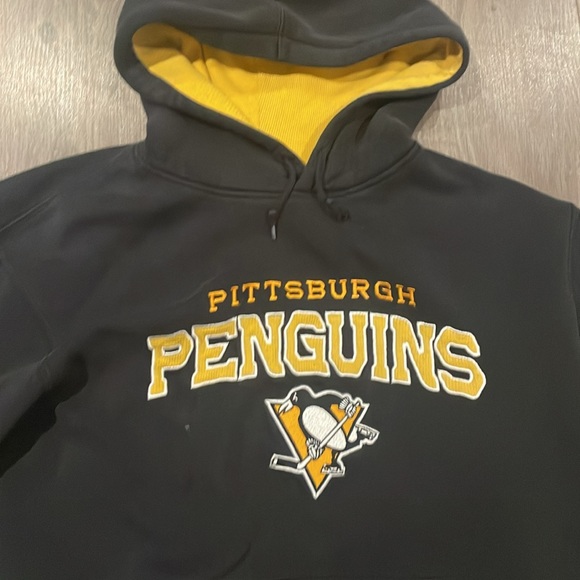 reebok NHL Pittsburgh penguins hoodie size XL - Picture 2 of 5